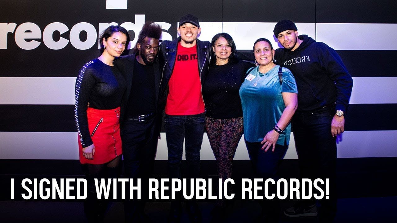 I Signed with Republic Records! | Anthony Ramos